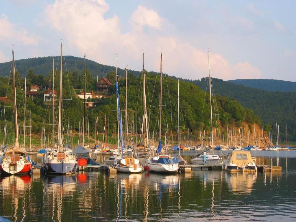 Seglerfewo Mit Traumhaftem Blick Vom Balkon Scheid  Bagian luar foto